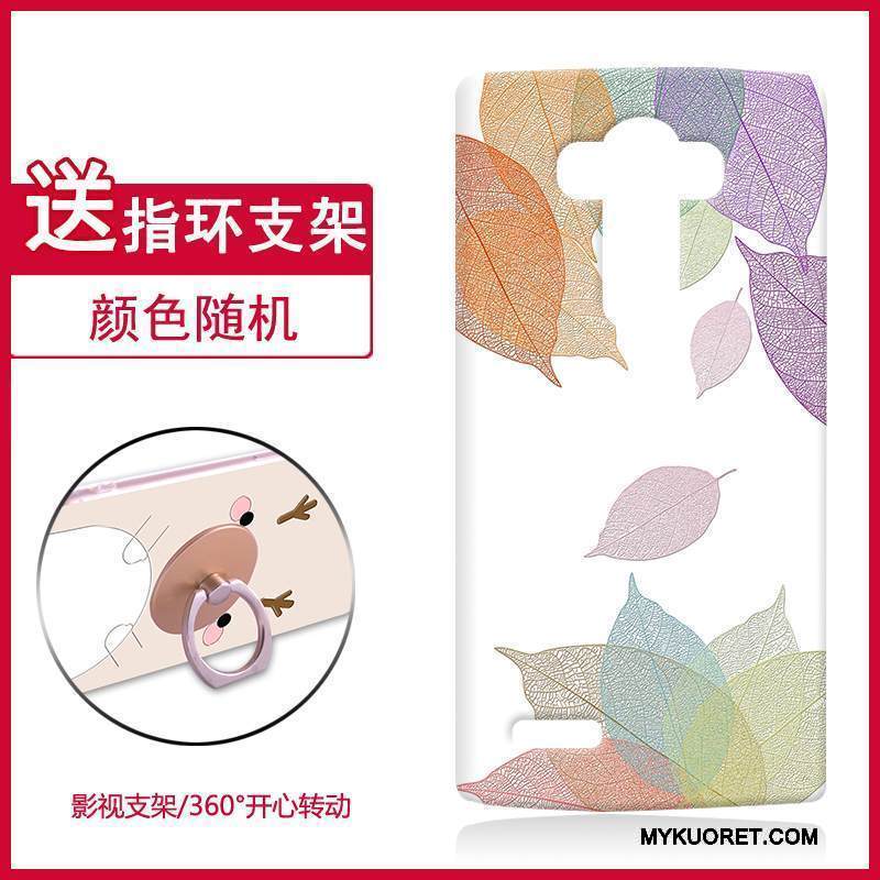 Kuori Lg G4 Kohokuviointi Puhelimen Kuoret Murtumaton, Kotelo Lg G4 Tuki Kova Sininen