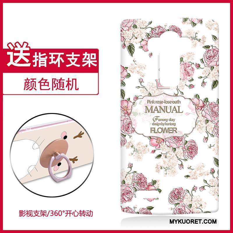 Kuori Lg G4 Kohokuviointi Puhelimen Kuoret Murtumaton, Kotelo Lg G4 Tuki Kova Sininen