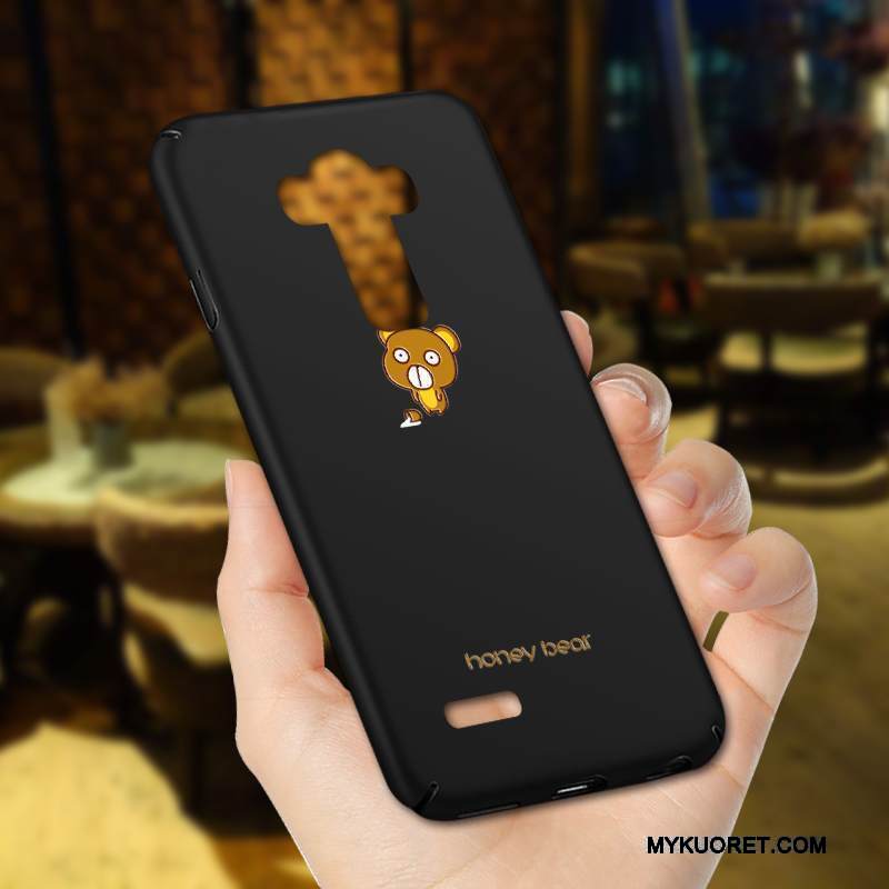 Kuori Lg G4 Laukut Kuvio Pesty Suede, Kotelo Lg G4 Puhelimen Kuoret Musta