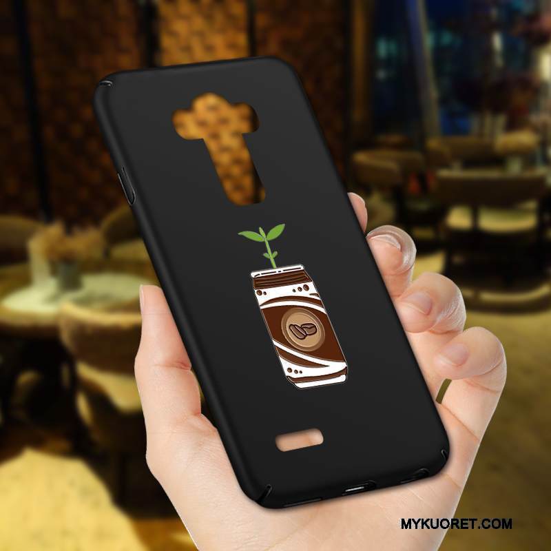 Kuori Lg G4 Laukut Kuvio Pesty Suede, Kotelo Lg G4 Puhelimen Kuoret Musta