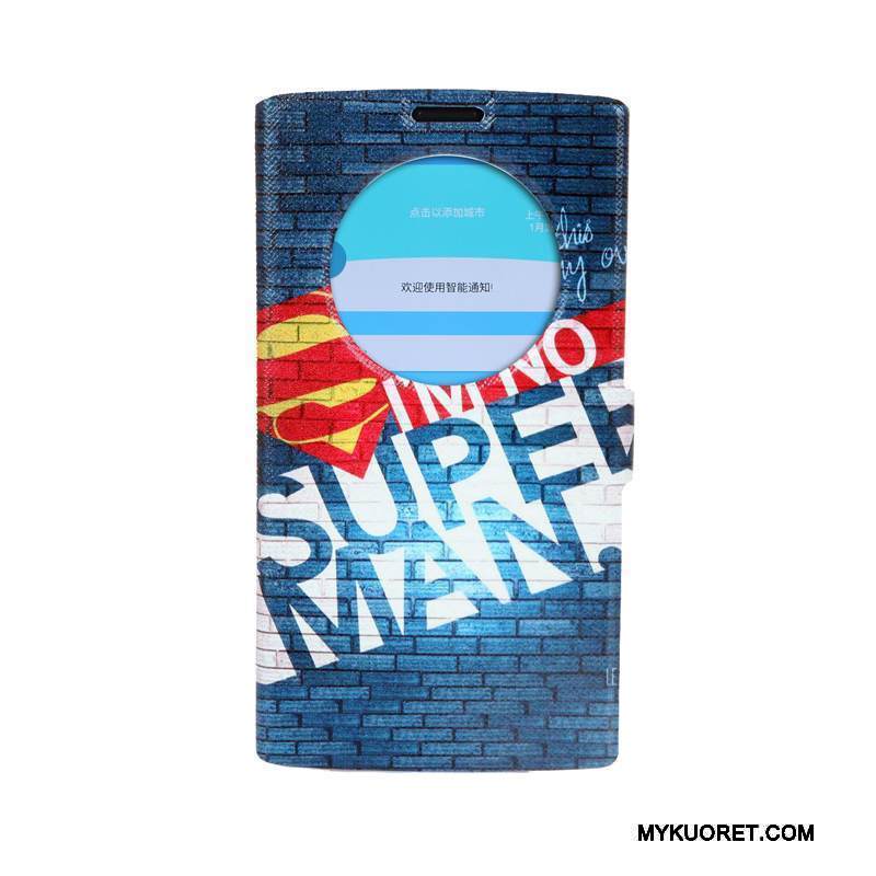 Kuori Lg G4 Tuki Puhelimen Kuoret Punainen, Kotelo Lg G4 Maalaus Avaa Ikkuna Horrostila