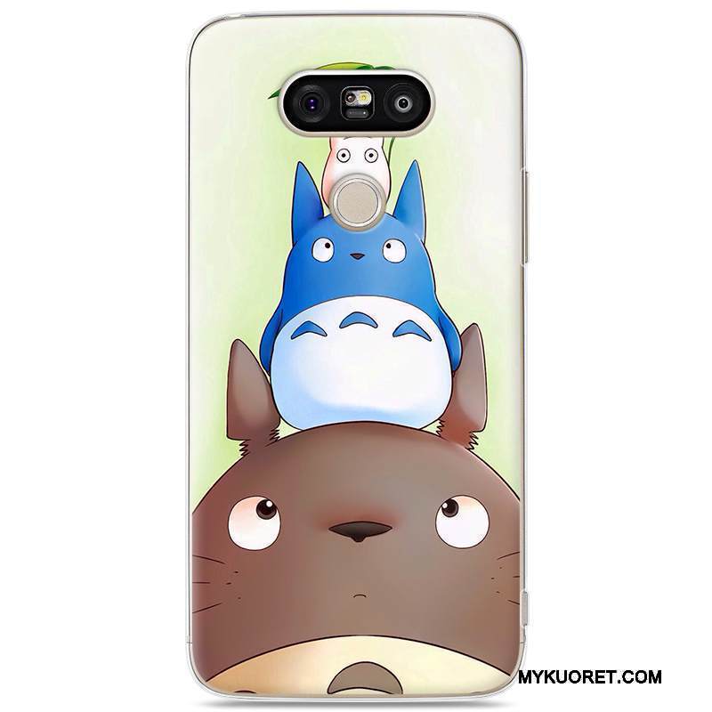 Kuori Lg G5 Luova Vihreä Kova, Kotelo Lg G5 Sarjakuva Puhelimen Kuoret