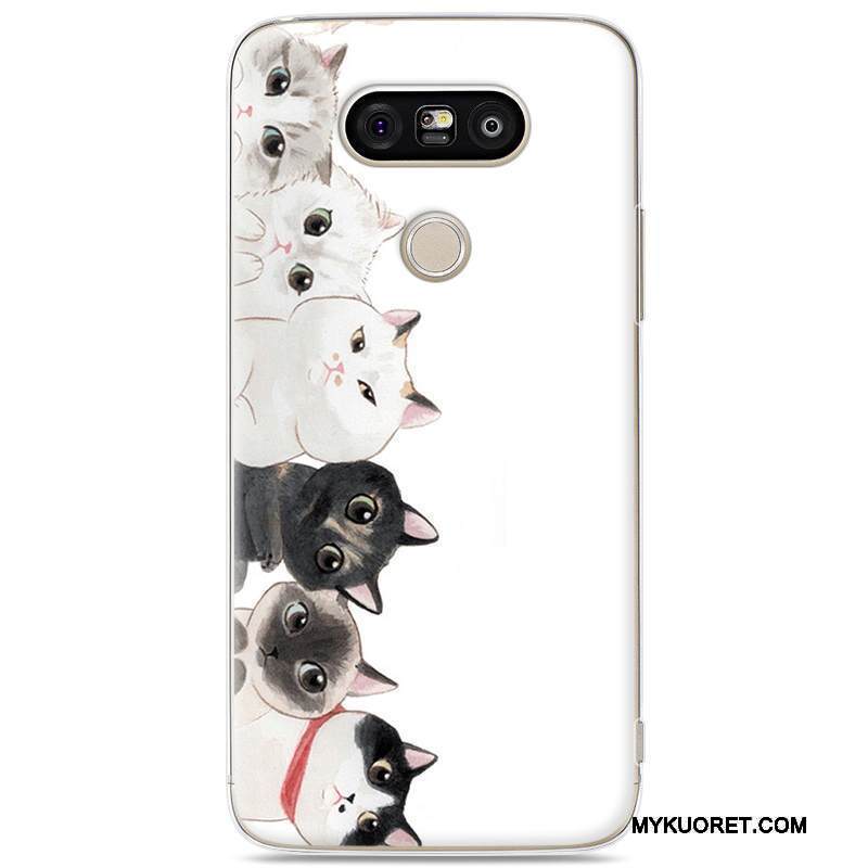 Kuori Lg G5 Luova Vihreä Kova, Kotelo Lg G5 Sarjakuva Puhelimen Kuoret