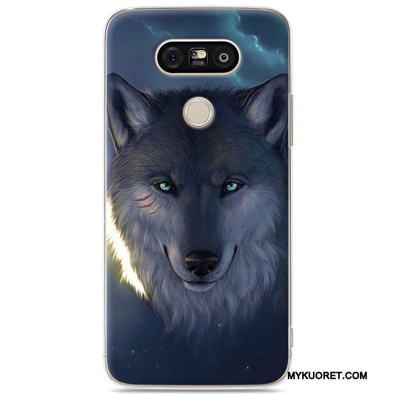 Kuori Lg G5 Luova Vihreä Kova, Kotelo Lg G5 Sarjakuva Puhelimen Kuoret