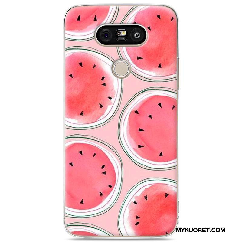 Kuori Lg G5 Luova Vihreä Kova, Kotelo Lg G5 Sarjakuva Puhelimen Kuoret