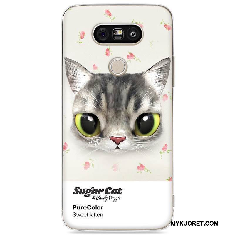 Kuori Lg G5 Maalaus Kova Keltainen, Kotelo Lg G5 Sarjakuva Puhelimen Kuoret