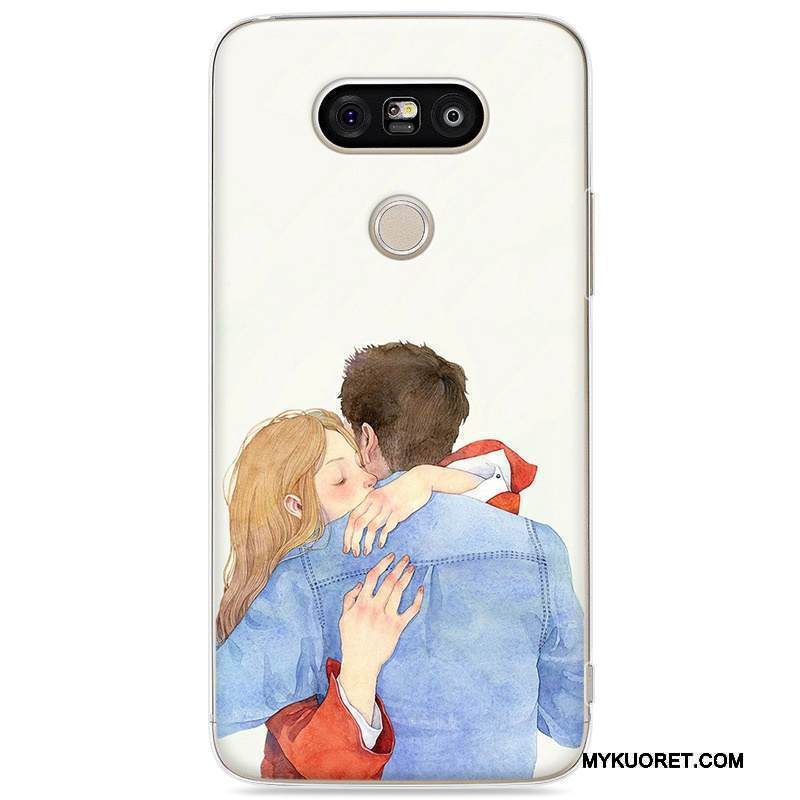 Kuori Lg G5 Maalaus Vaaleansininen Taide, Kotelo Lg G5 Suojaus Puhelimen Kuoret Murtumaton