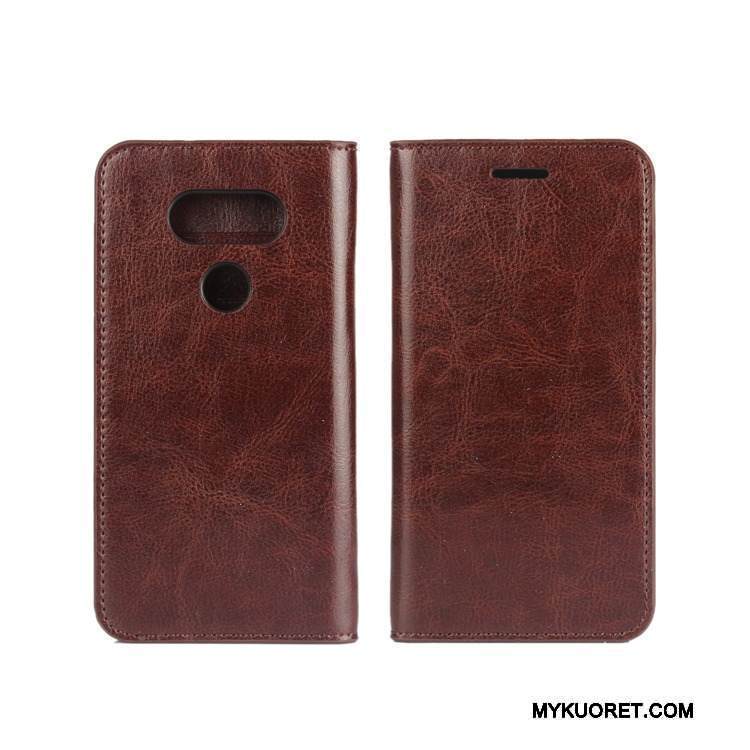 Kuori Lg G5 Nahka Murtumaton Puhelimen Kuoret, Kotelo Lg G5 Kuoret
