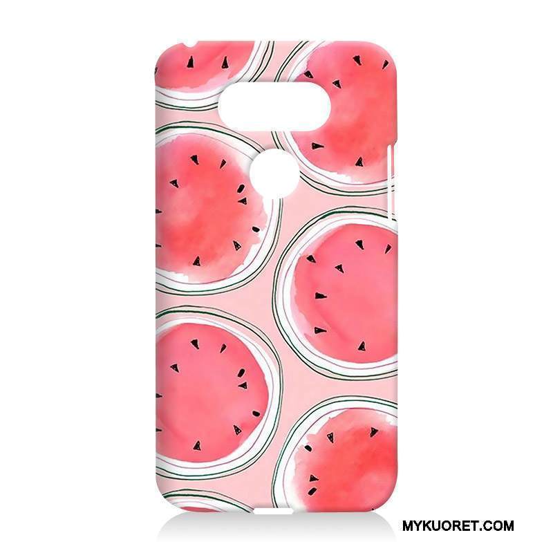 Kuori Lg G5 Pehmeä Neste Punainen Kova, Kotelo Lg G5 Suojaus Puhelimen Kuoret