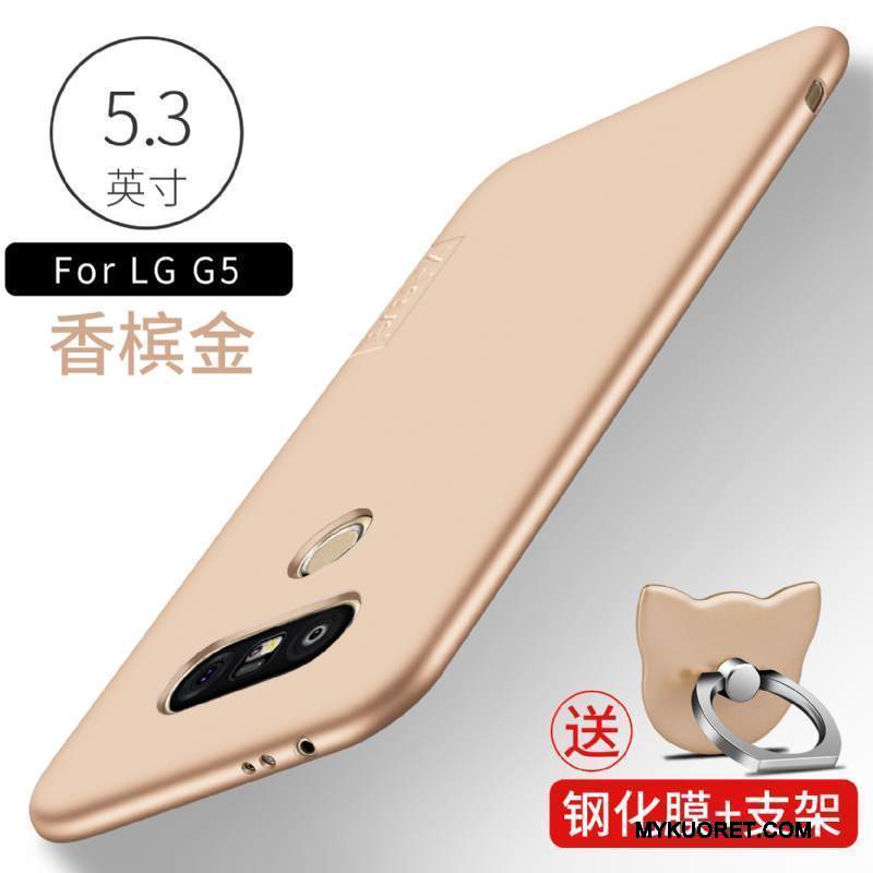 Kuori Lg G5 Pehmeä Neste Uusi Musta, Kotelo Lg G5 Suojaus Trendi Ultra