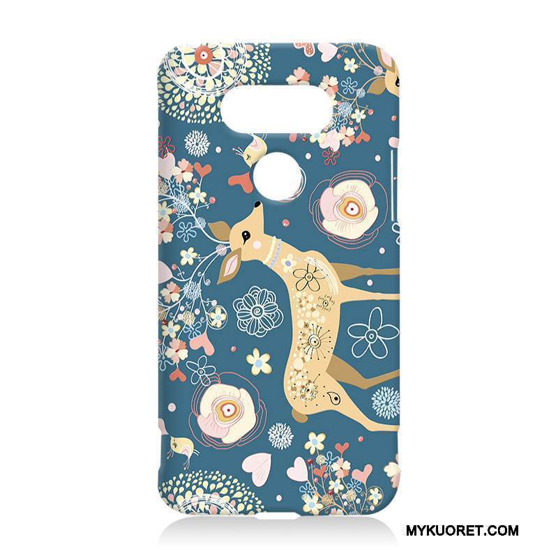 Kuori Lg G5 Sarjakuva Kova Puhelimen Kuoret, Kotelo Lg G5 Suojaus Trendi Vaalean