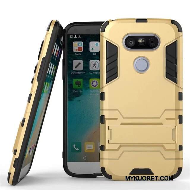 Kuori Lg G5 Sarjakuva Sininen Persoonallisuus, Kotelo Lg G5 Tuki Suuntaus Murtumaton