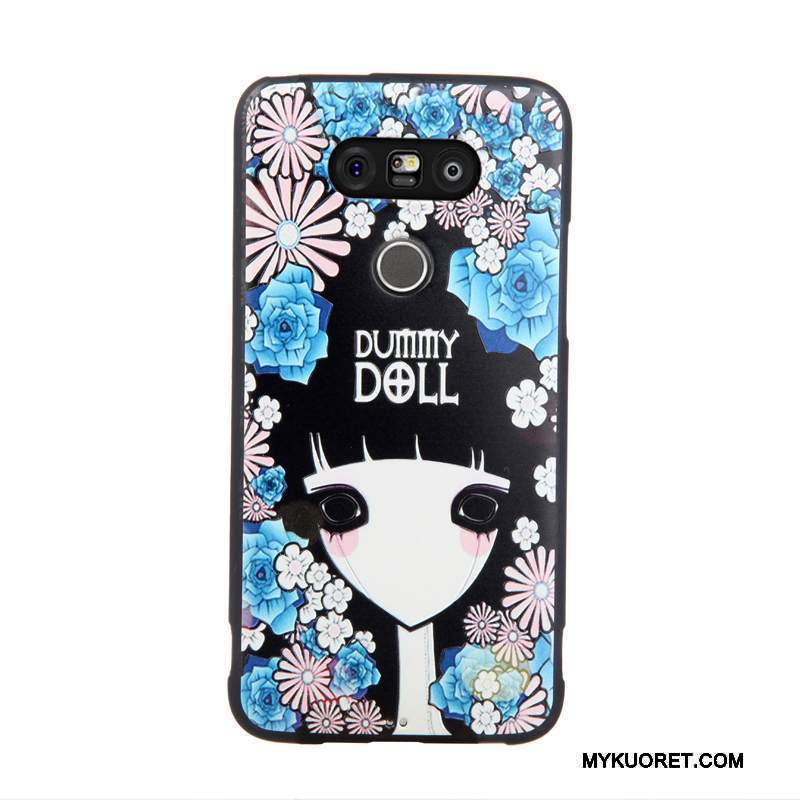 Kuori Lg G5 Silikoni Puhelimen Kuoret Trendi, Kotelo Lg G5 Pehmeä Neste Kalvo Karkaisu