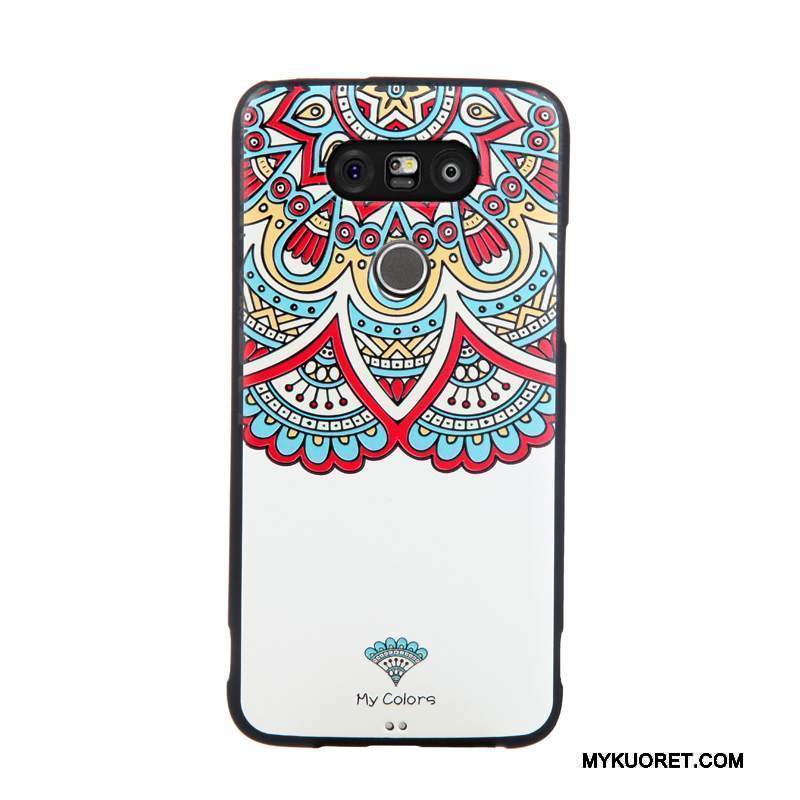 Kuori Lg G5 Silikoni Puhelimen Kuoret Trendi, Kotelo Lg G5 Pehmeä Neste Kalvo Karkaisu