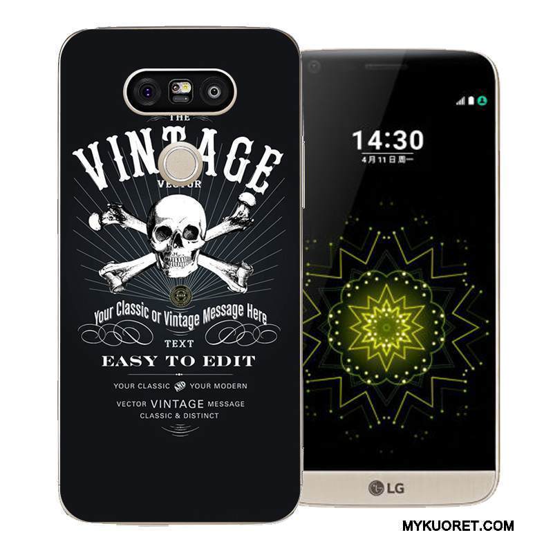 Kuori Lg G5 Suojaus Pitkä Persoonallisuus, Kotelo Lg G5 Maalaus Punainen Kova