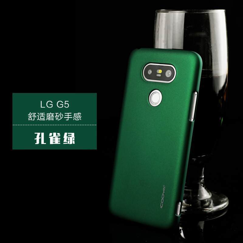 Kuori Lg G5 Suojaus Puhelimen Kuoret Ultra, Kotelo Lg G5 Vihreä Pesty Suede