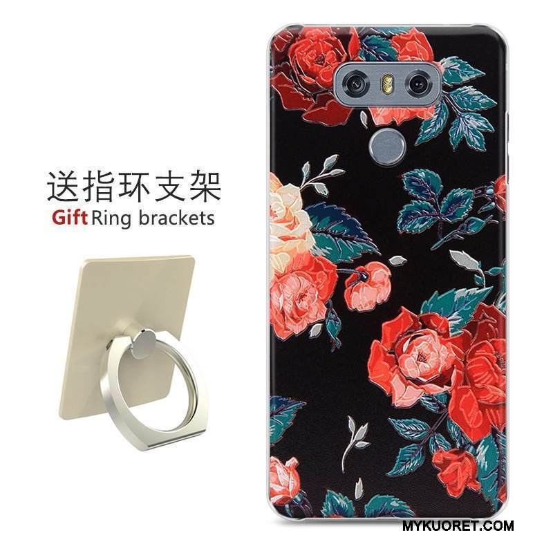 Kuori Lg G6 Kohokuviointi Kova Trendi, Kotelo Lg G6 Luova Puhelimen Kuoret Murtumaton