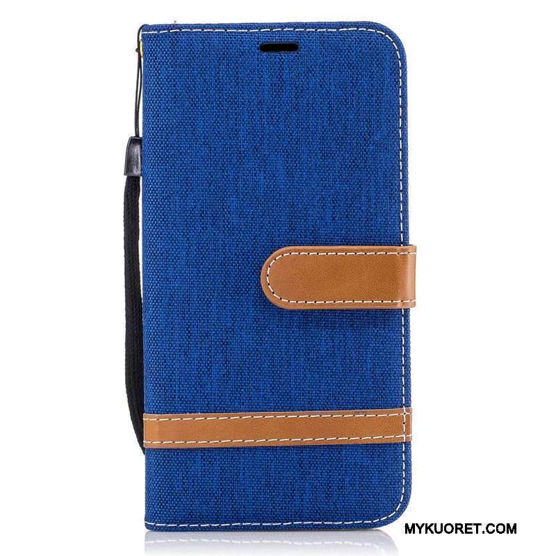 Kuori Lg G6 Kuoret Denimi Harmaa, Kotelo Lg G6 Nahka