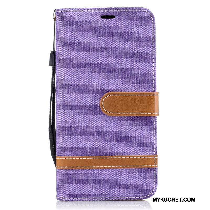 Kuori Lg G6 Kuoret Denimi Harmaa, Kotelo Lg G6 Nahka