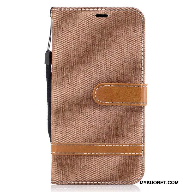 Kuori Lg G6 Kuoret Denimi Harmaa, Kotelo Lg G6 Nahka