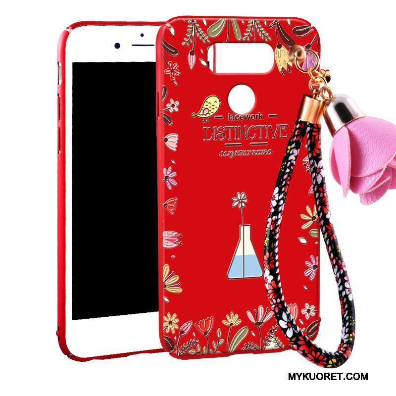 Kuori Lg G6 Laukut Murtumaton Kova, Kotelo Lg G6 Suojaus Puhelimen Kuoret Pesty Suede