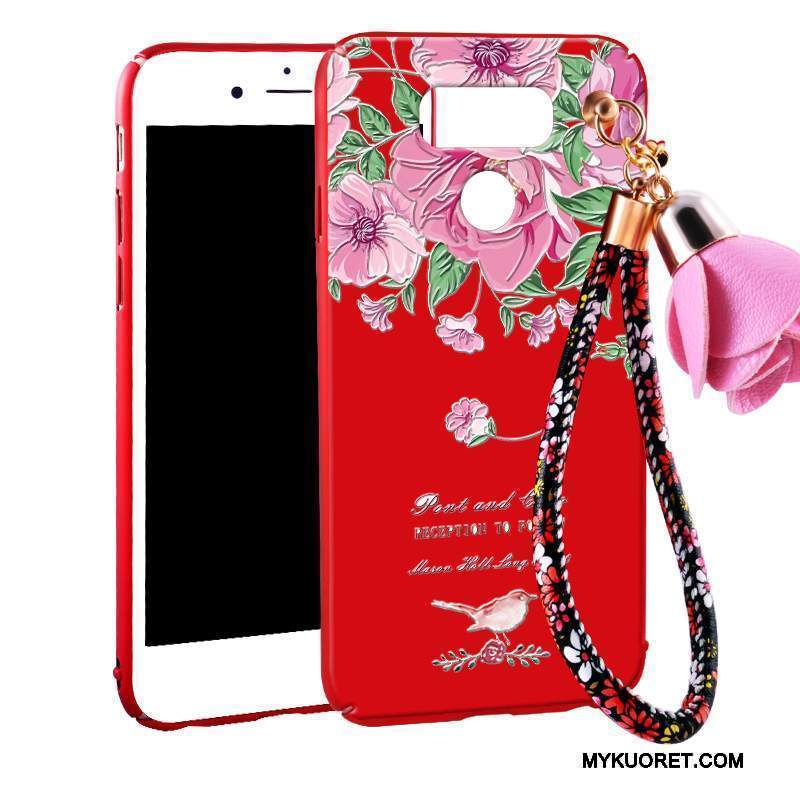 Kuori Lg G6 Laukut Murtumaton Kova, Kotelo Lg G6 Suojaus Puhelimen Kuoret Pesty Suede