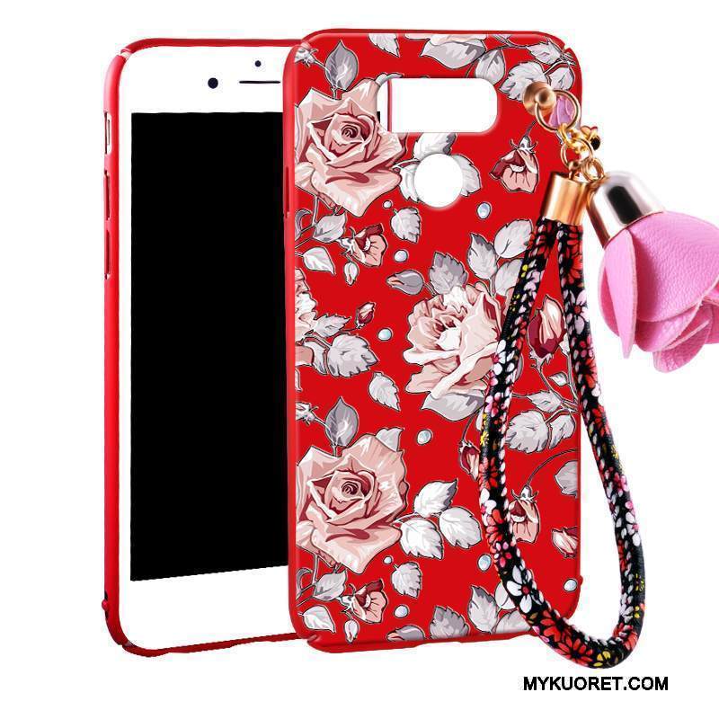 Kuori Lg G6 Laukut Murtumaton Kova, Kotelo Lg G6 Suojaus Puhelimen Kuoret Pesty Suede