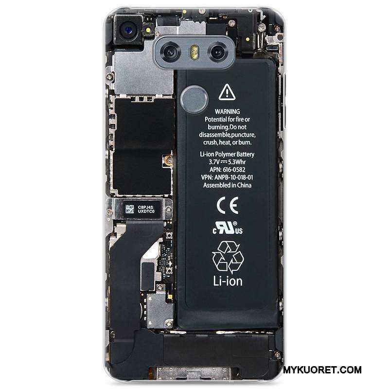 Kuori Lg G6 Maalaus Kova Trendi, Kotelo Lg G6 Luova Puhelimen Kuoret Punainen