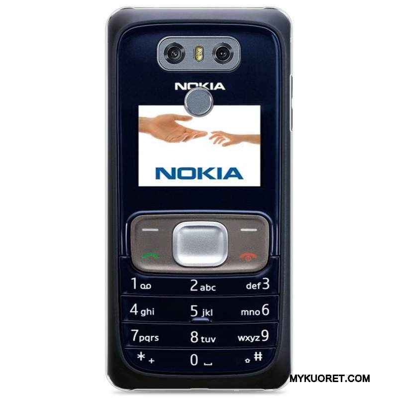 Kuori Lg G6 Maalaus Kova Trendi, Kotelo Lg G6 Luova Puhelimen Kuoret Punainen