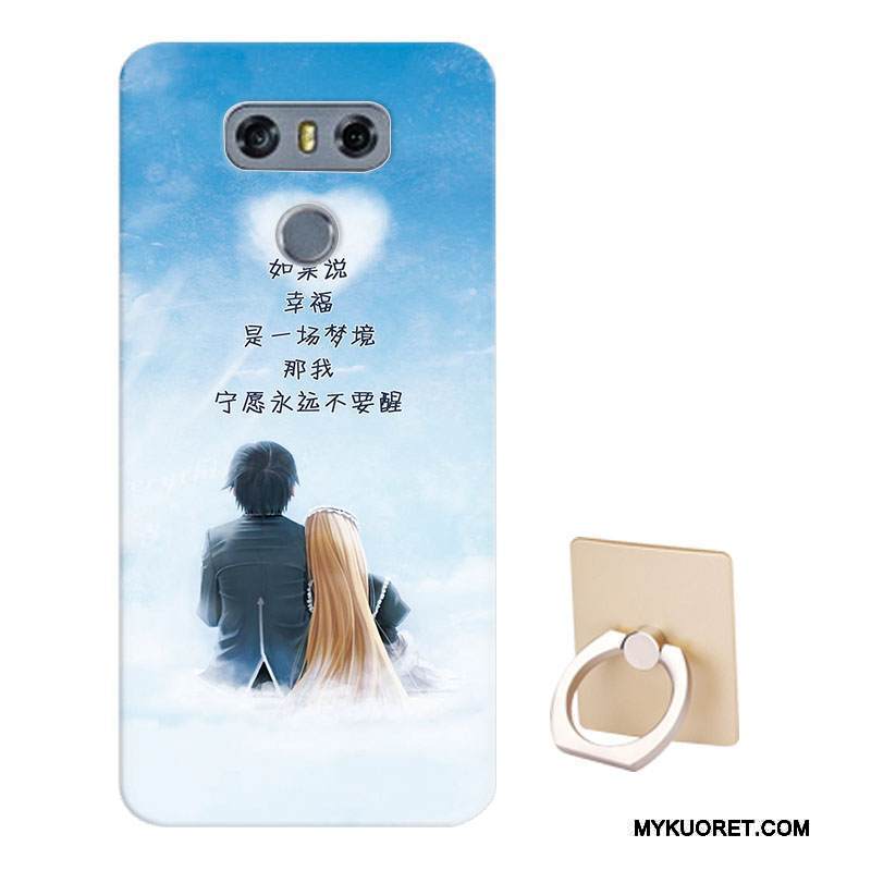 Kuori Lg G6 Pehmeä Neste Malli Puhelimen Kuoret, Kotelo Lg G6 Suojaus Muokata Violetti