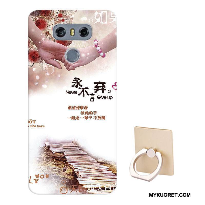 Kuori Lg G6 Pehmeä Neste Malli Puhelimen Kuoret, Kotelo Lg G6 Suojaus Muokata Violetti