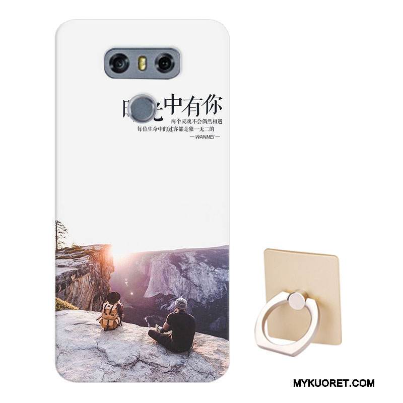 Kuori Lg G6 Pehmeä Neste Malli Puhelimen Kuoret, Kotelo Lg G6 Suojaus Muokata Violetti