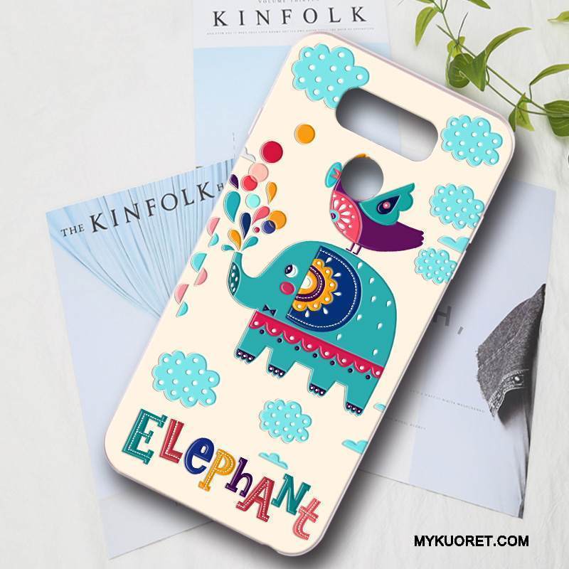 Kuori Lg G6 Pehmeä Neste Persoonallisuus Jauhe, Kotelo Lg G6 Kohokuviointi Murtumaton Puhelimen Kuoret