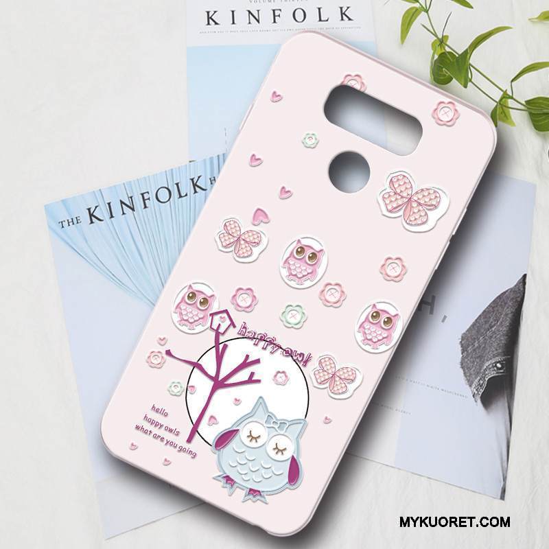 Kuori Lg G6 Pehmeä Neste Persoonallisuus Jauhe, Kotelo Lg G6 Kohokuviointi Murtumaton Puhelimen Kuoret