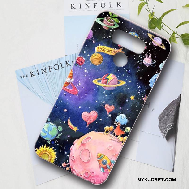 Kuori Lg G6 Pehmeä Neste Persoonallisuus Jauhe, Kotelo Lg G6 Kohokuviointi Murtumaton Puhelimen Kuoret