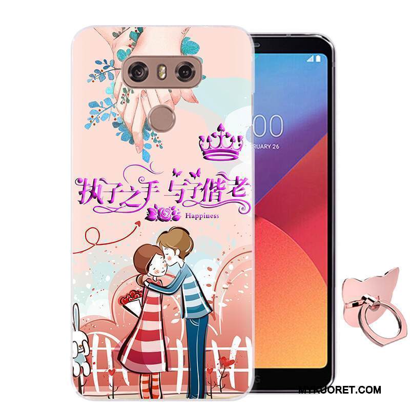 Kuori Lg G6 Pehmeä Neste Puhelimen Kuoret Murtumaton, Kotelo Lg G6 Maalaus Jauhe