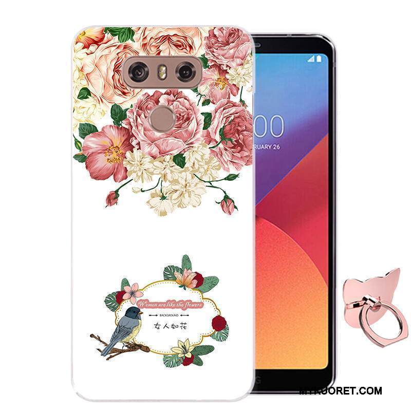 Kuori Lg G6 Pehmeä Neste Puhelimen Kuoret Murtumaton, Kotelo Lg G6 Maalaus Jauhe