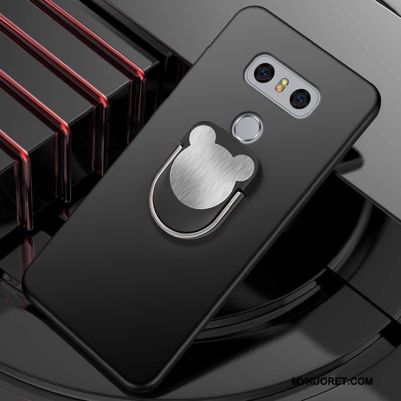 Kuori Lg G6 Pehmeä Neste Yksinkertainen Puhelimen Kuoret, Kotelo Lg G6 Luova Murtumaton Punainen