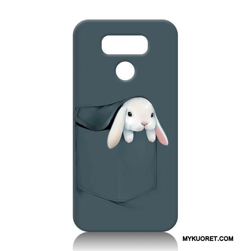 Kuori Lg G6 Silikoni Murtumaton Punainen, Kotelo Lg G6 Sarjakuva Puhelimen Kuoret Rengas