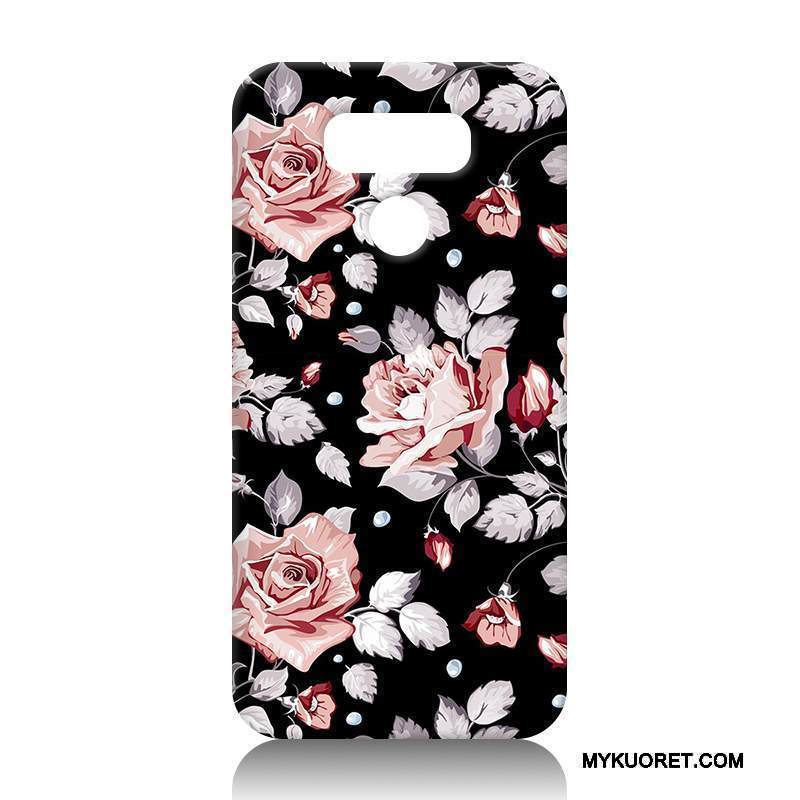 Kuori Lg G6 Silikoni Murtumaton Punainen, Kotelo Lg G6 Sarjakuva Puhelimen Kuoret Rengas