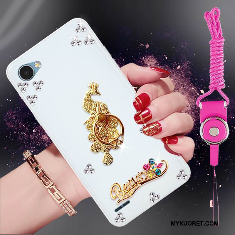 Kuori Lg G6 Strassi Puhelimen Kuoret Valkoinen, Kotelo Lg G6 Pehmeä Neste