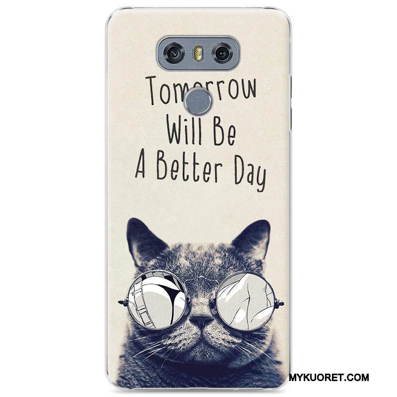 Kuori Lg G6 Suojaus Ihana Murtumaton, Kotelo Lg G6 Maalaus Trendi Sininen