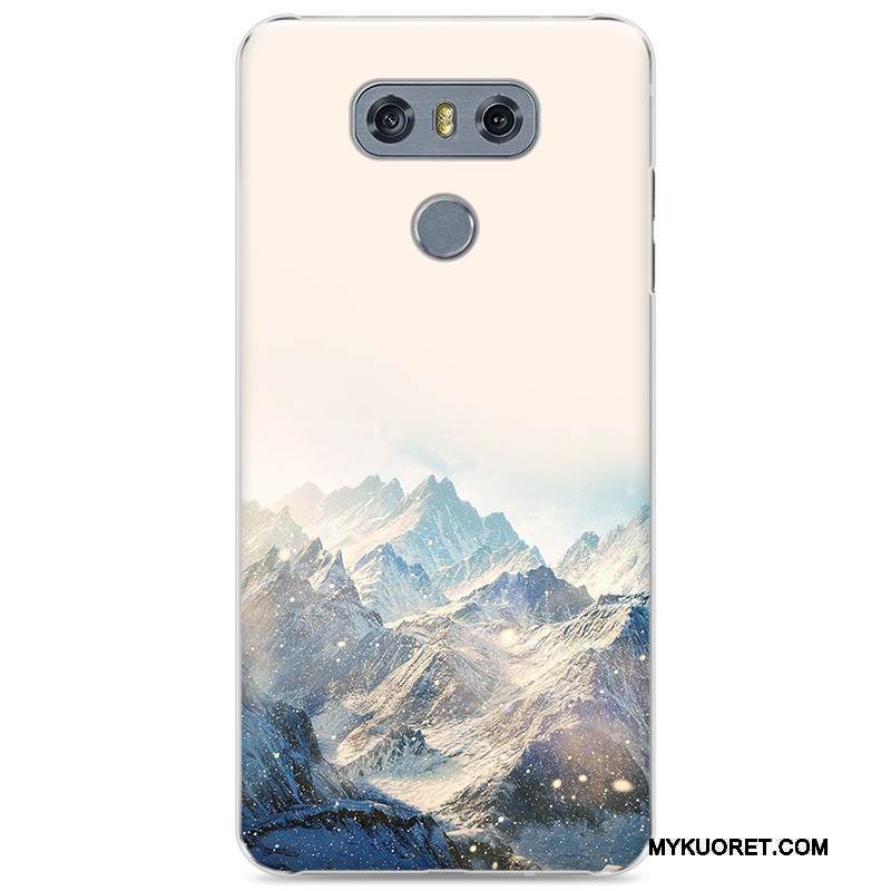 Kuori Lg G6 Suojaus Ihana Murtumaton, Kotelo Lg G6 Maalaus Trendi Sininen