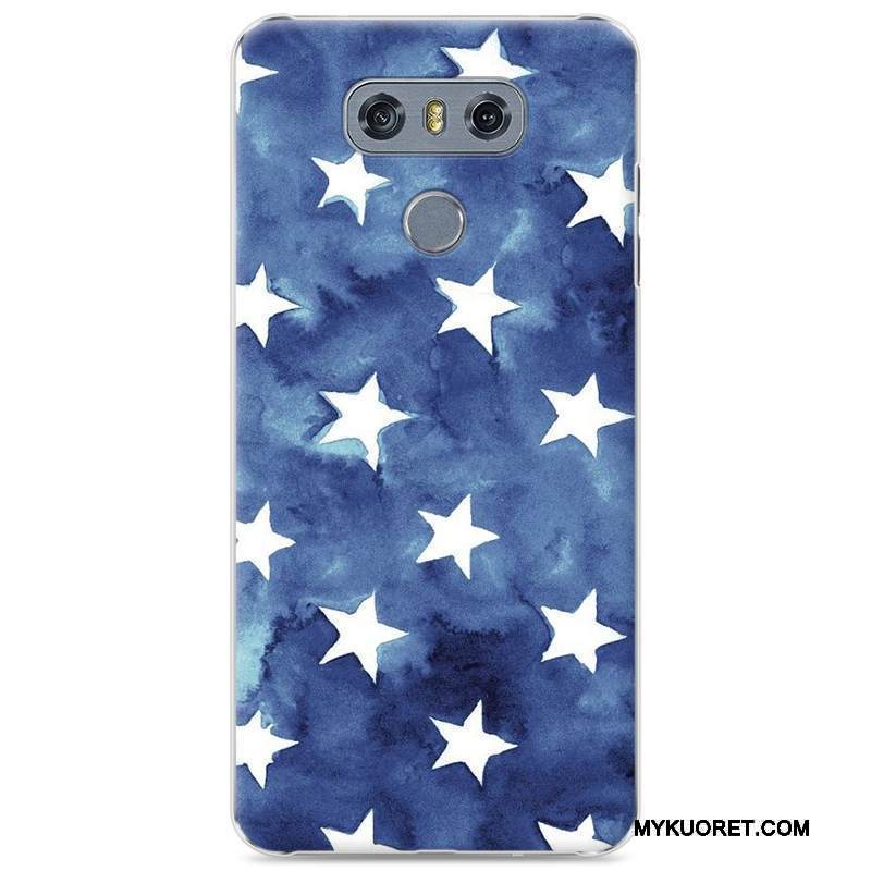 Kuori Lg G6 Suojaus Ihana Murtumaton, Kotelo Lg G6 Maalaus Trendi Sininen