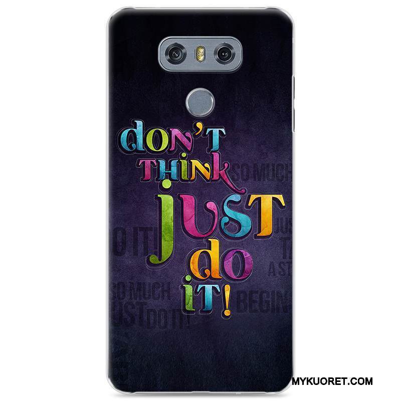 Kuori Lg G6 Suojaus Ihana Murtumaton, Kotelo Lg G6 Maalaus Trendi Sininen