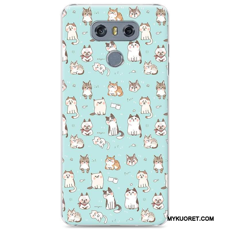 Kuori Lg G6 Suojaus Ihana Murtumaton, Kotelo Lg G6 Maalaus Trendi Sininen