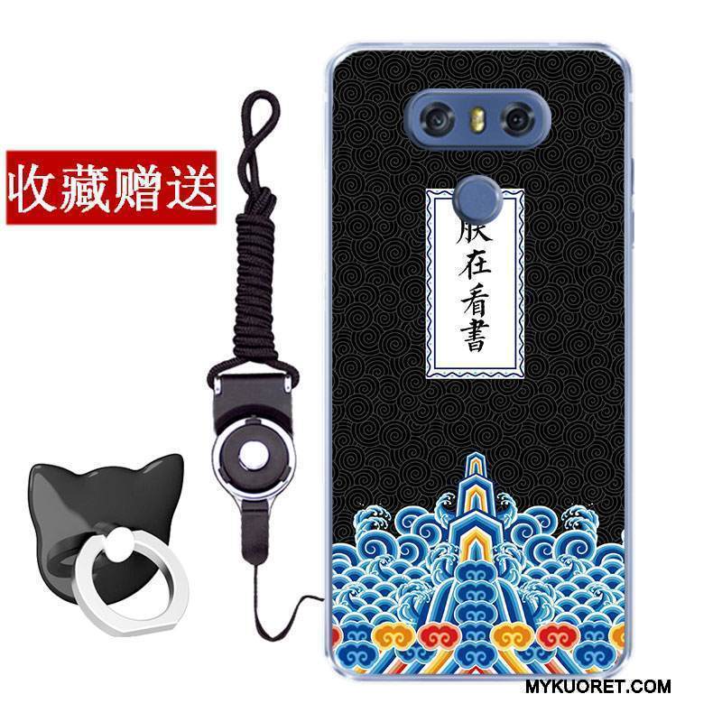 Kuori Lg G6 Suojaus Jauhe Puhelimen Kuoret, Kotelo Lg G6 Pehmeä Neste Murtumaton