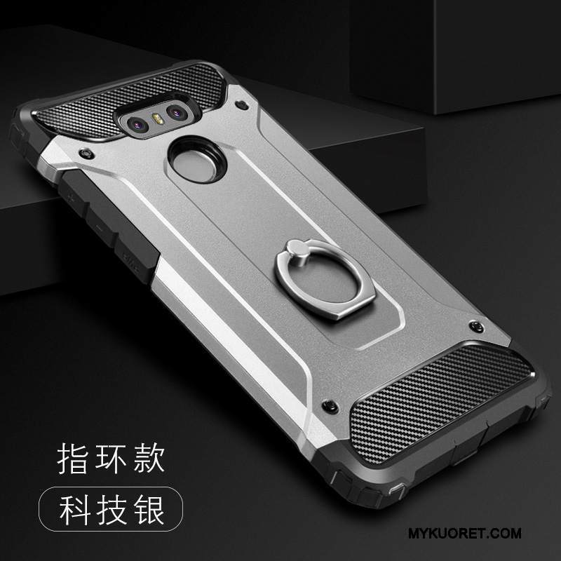Kuori Lg G6 Suojaus Trendi Murtumaton, Kotelo Lg G6 Luova Puhelimen Kuoret Musta