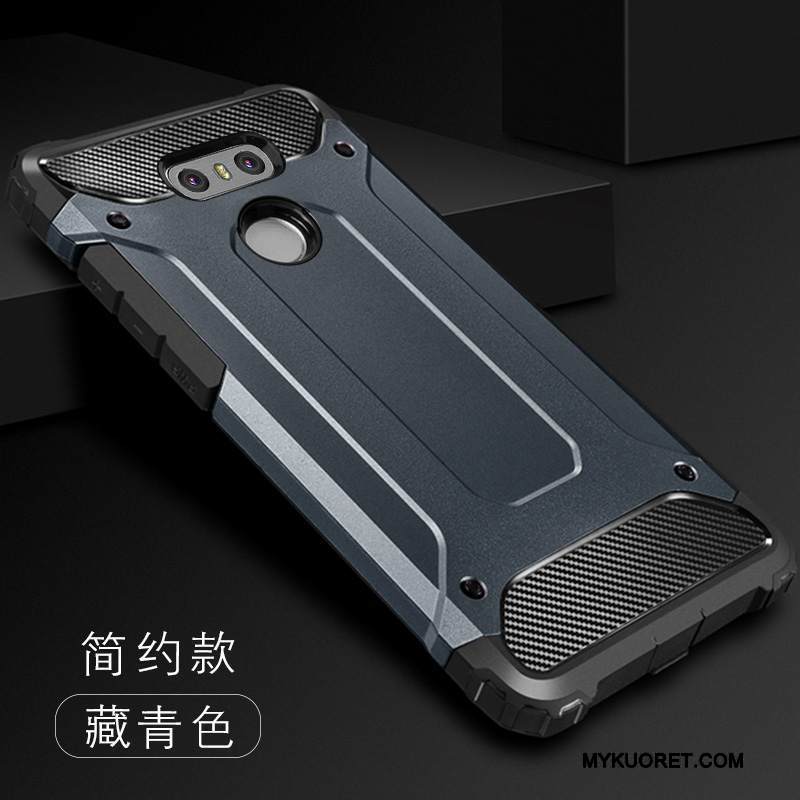 Kuori Lg G6 Suojaus Trendi Murtumaton, Kotelo Lg G6 Luova Puhelimen Kuoret Musta