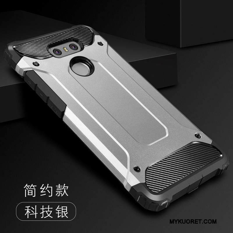 Kuori Lg G6 Suojaus Trendi Murtumaton, Kotelo Lg G6 Luova Puhelimen Kuoret Musta